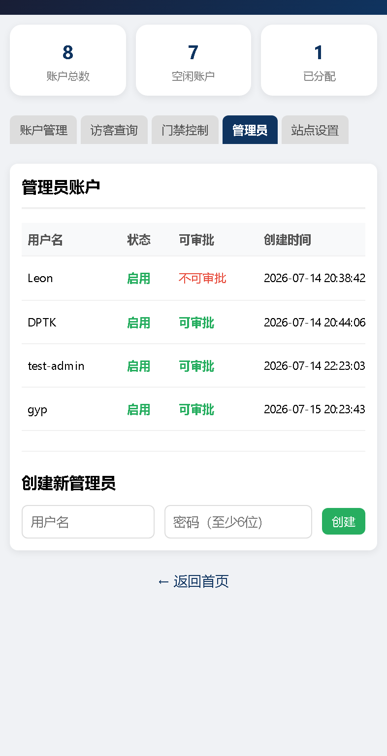 管理员管理
